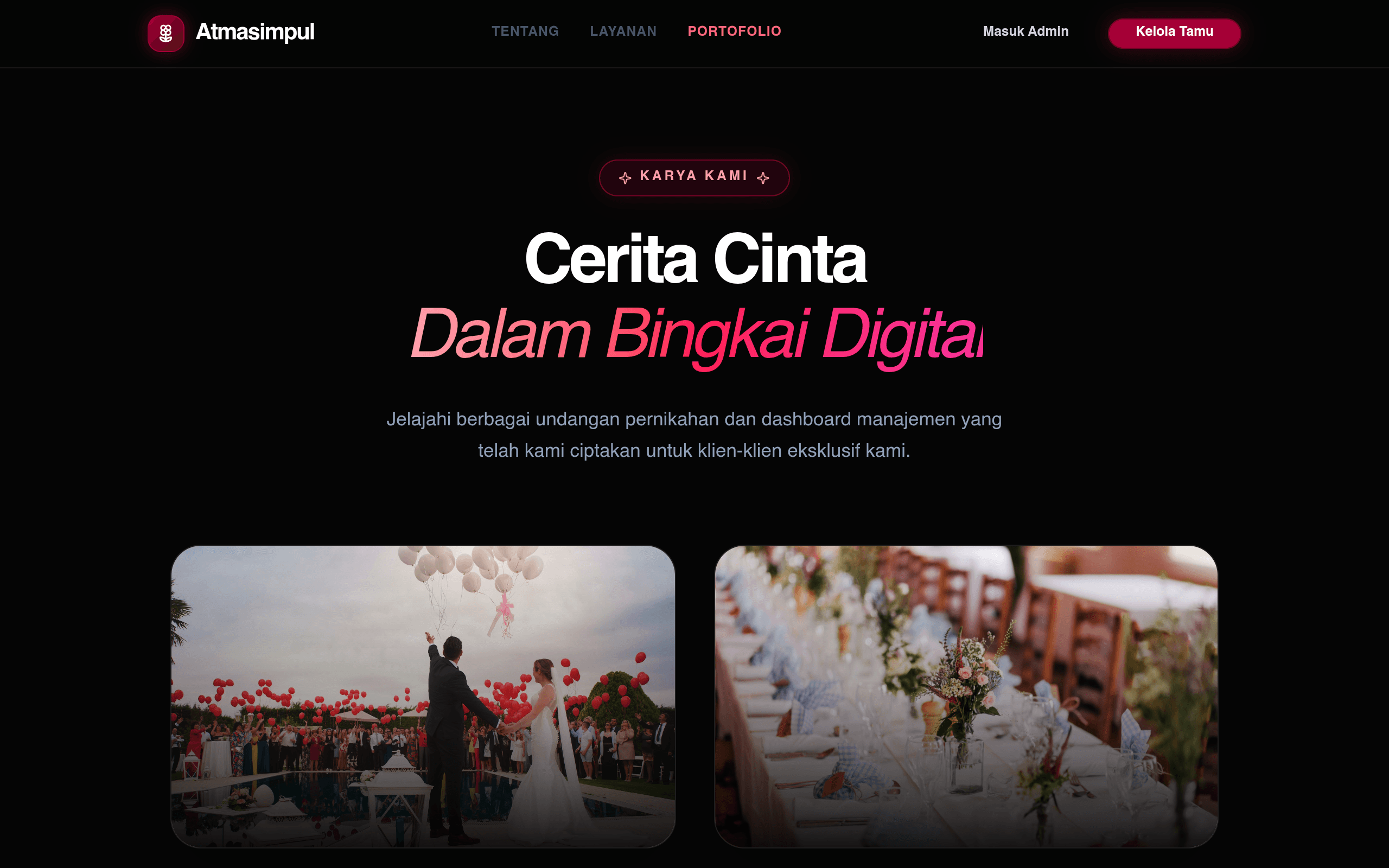 Halaman Portofolio